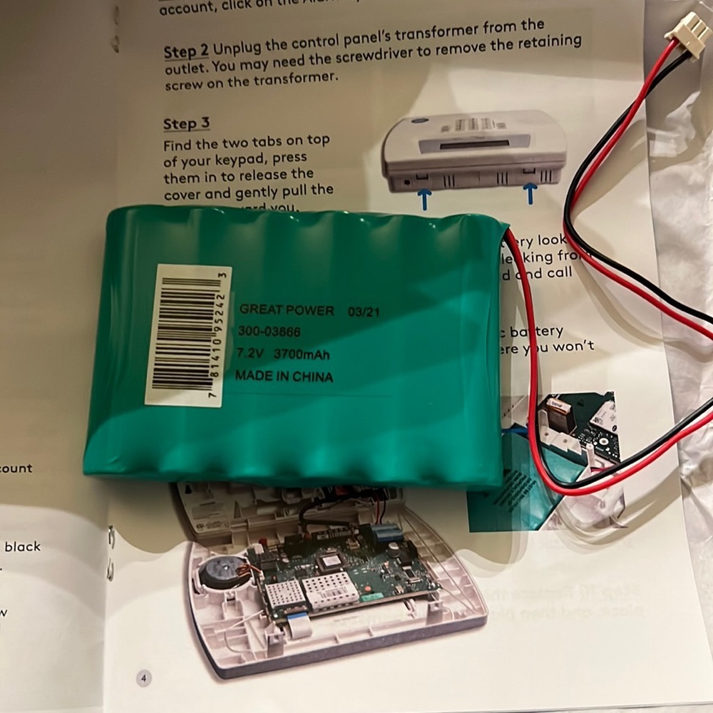 Battery replacement Brand: Greatpower
Replacement Battery 7.2v 3700mAh
